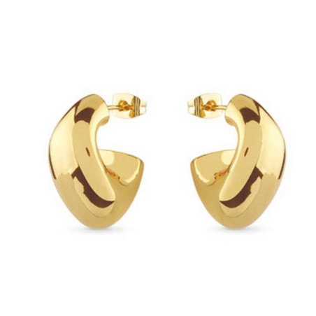 Boucles d'oreilles Guess, Berbera, en acier doré