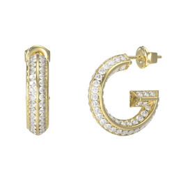 Boucles d'oreilles Guess, G crystal - JUBE05444JWYG