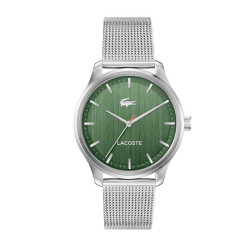 Montre Lacoste, Lisbon Vert et bracelet milanais