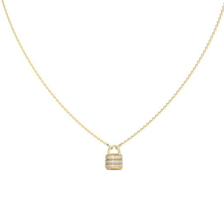 Collier Guess, My Secret, en acier doré - JUBN05417JWYG