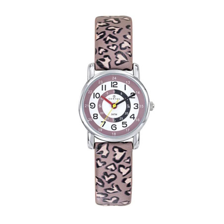 Montre Certus Junior Léopard marron