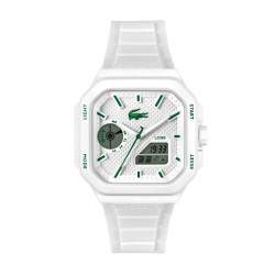 Montre Lacoste, LC33 Blanche, montre pour homme