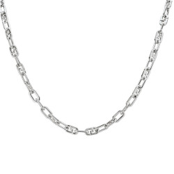 Collier Jourdan, Silven argenté, en acier