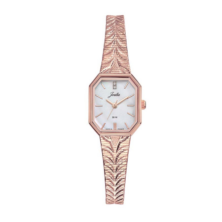Montre Joalia rose dorée, 631070