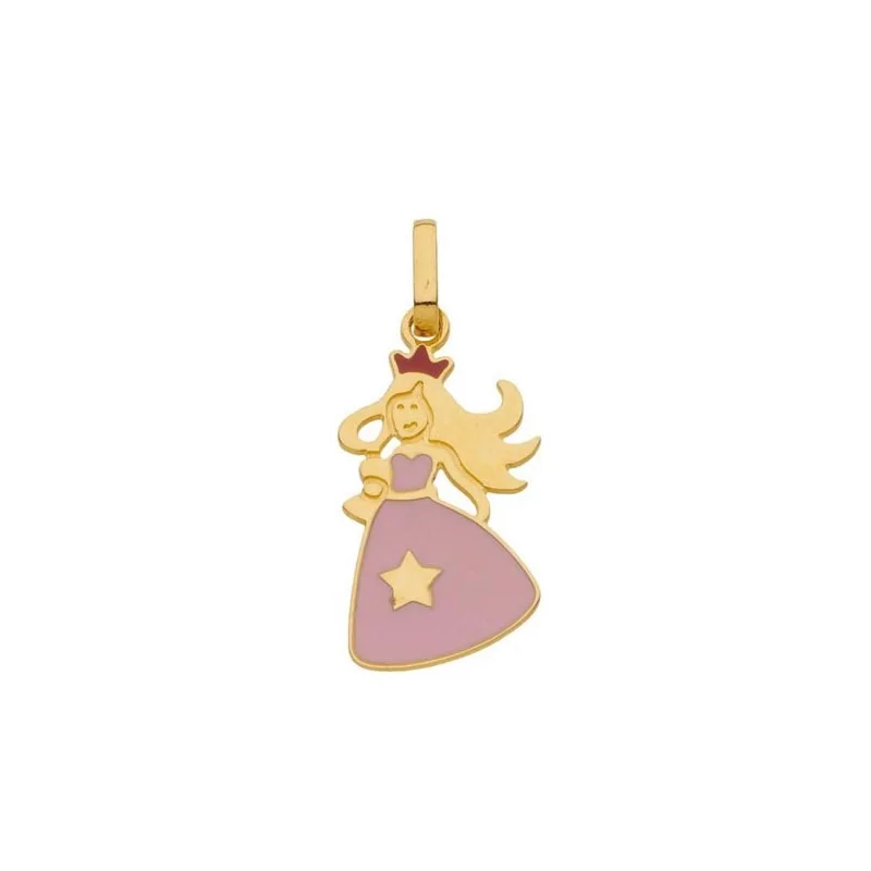 Pendentif Princesse, en or