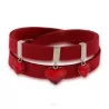 Bracelet Crystal Jewellery, Coeurs Rouges