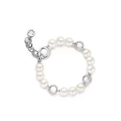Bracelet Ti Sento, Perles Blanches - 2658PW