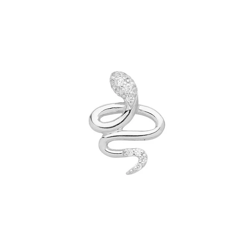 Pendentif Serpent, en argent - 53400156