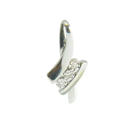 Pendentif Trilogie Diamants - PJ102GB5
