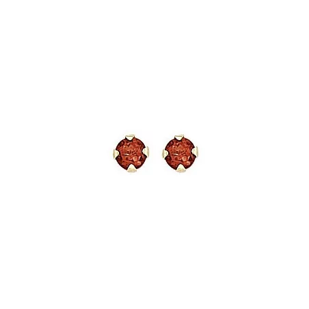 Boucles d'oreilles Rubis, or 18 carats