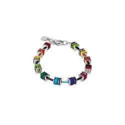 Bracelet Coeur de Lion, Multicolore