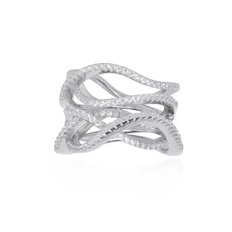 Bague APM, Entrelacée - A16973OX