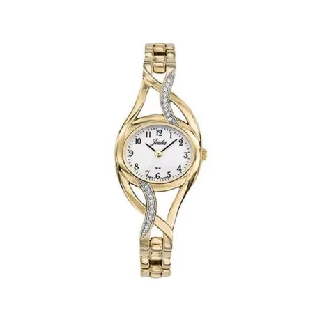 Montre Joalia bicolore avec strass, 630510