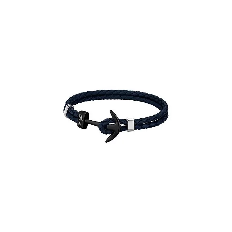 Bracelet Lotus Style, Ancre noire LS1832-2/7