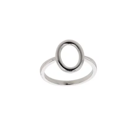 Bague Ovale en argent