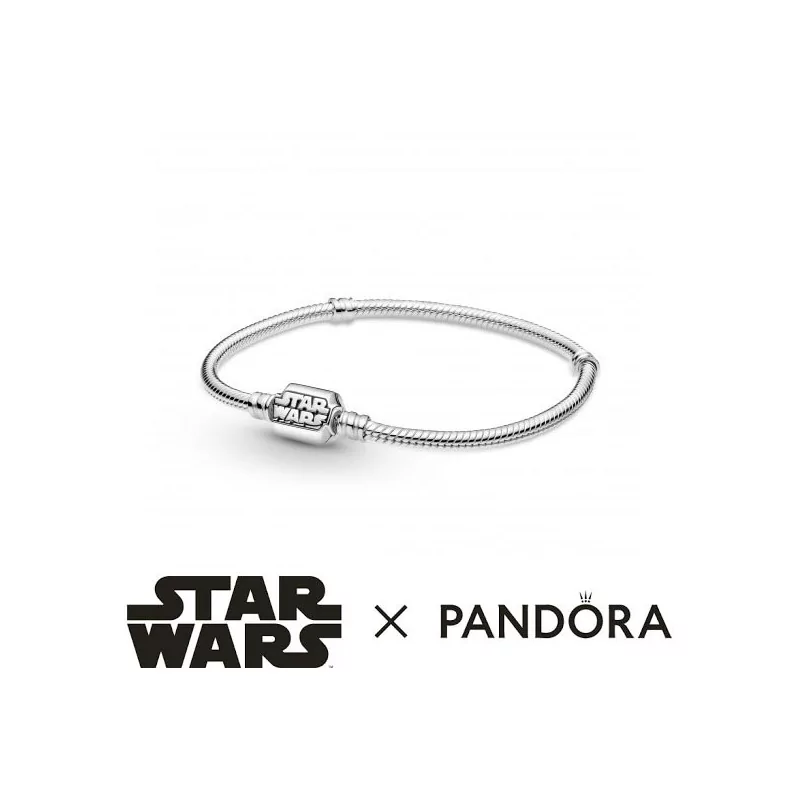 Bracelet Pandora x Star Wars, avec un fermoir Logotypé Star Wars - 599254C00