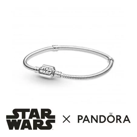 Bracelet Pandora x Star Wars, avec un fermoir Logotypé Star Wars - 599254C00