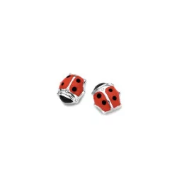 Boucles d'oreilles Naiomy Princess, Coccinelle