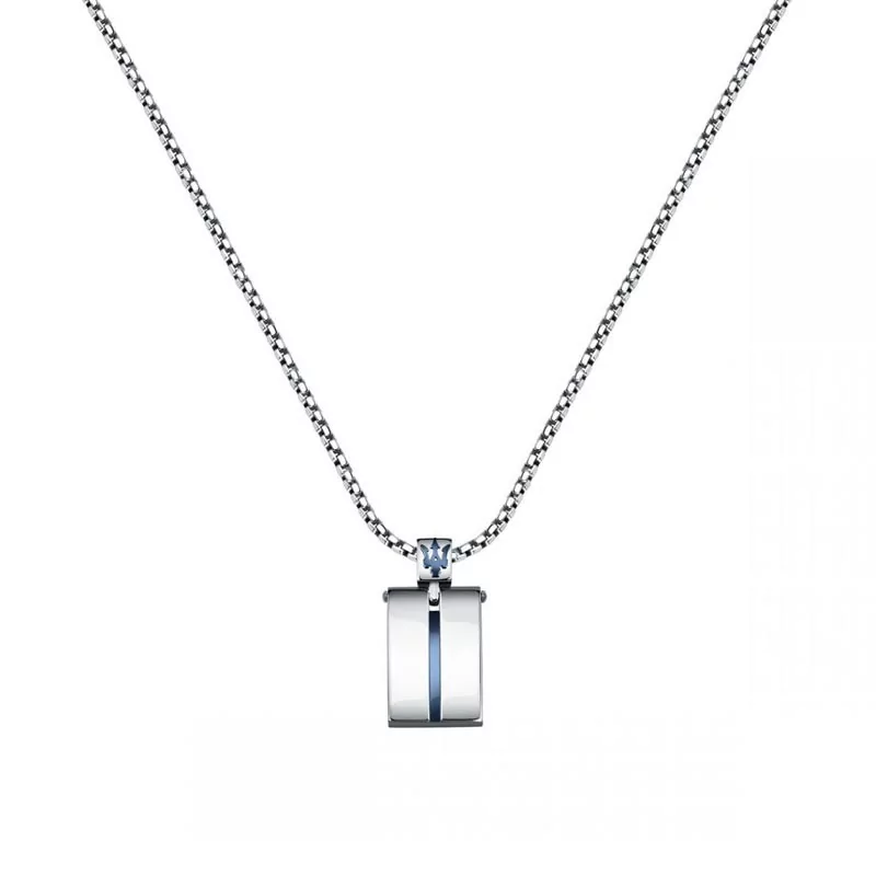 Collier Maserati, pendentif plaque, JM121ATK07