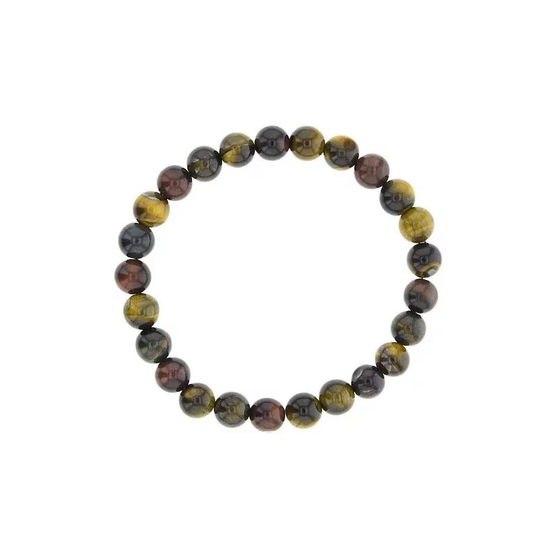 Bracelet Harvey Stone, perles Oeil de tigre