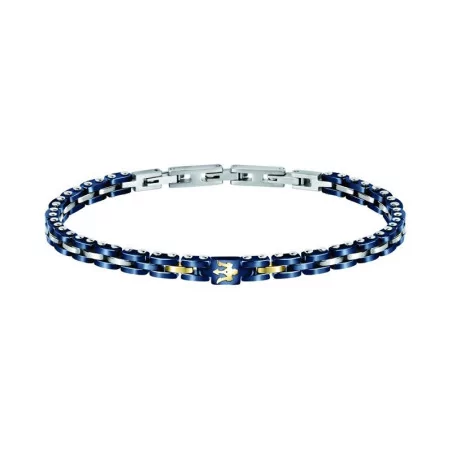 Bracelet céramique bleu et acier, Maserati - JM420ATI01