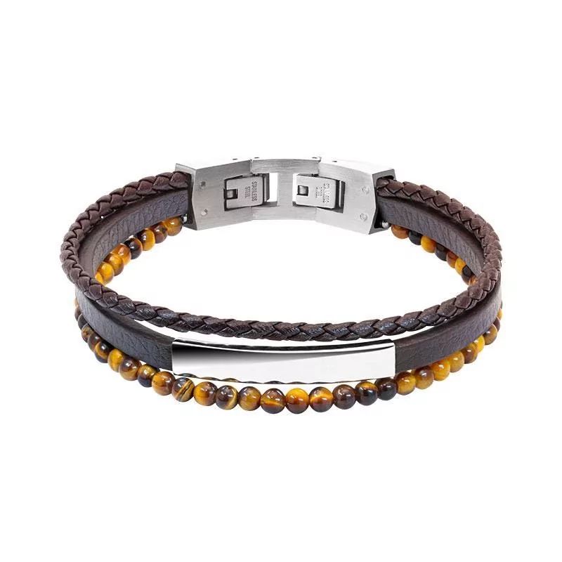 Bracelet Yale, Rochet, marron - HB6603