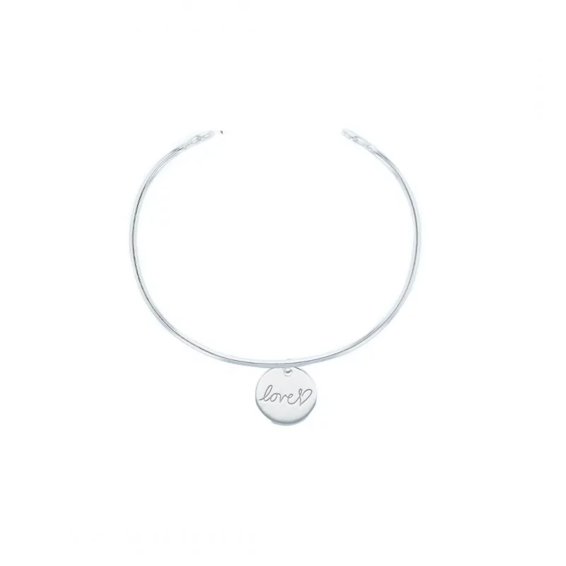 Bracelet Jonc Love en argent