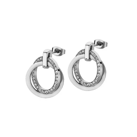 Boucles d'oreilles Lotus, double ronds - LS1780-4/1