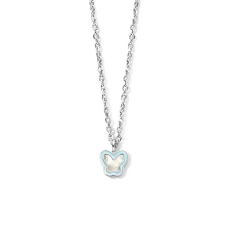 Collier Naiomy Princess, Papillon bleu, PI129