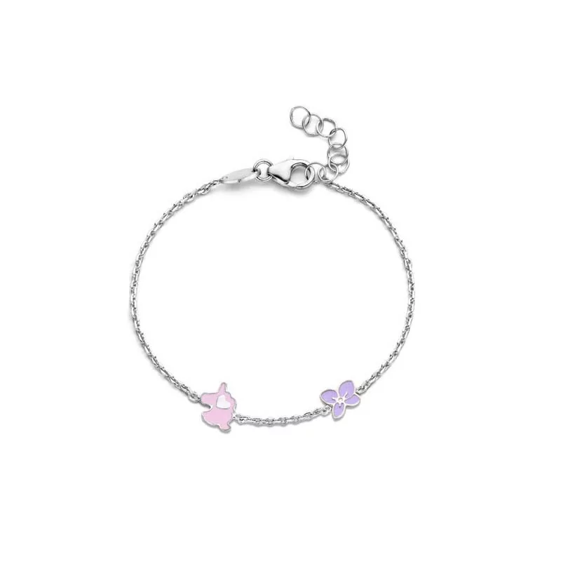 Bracelet Naiomy Princess, Licorne rose - PH087