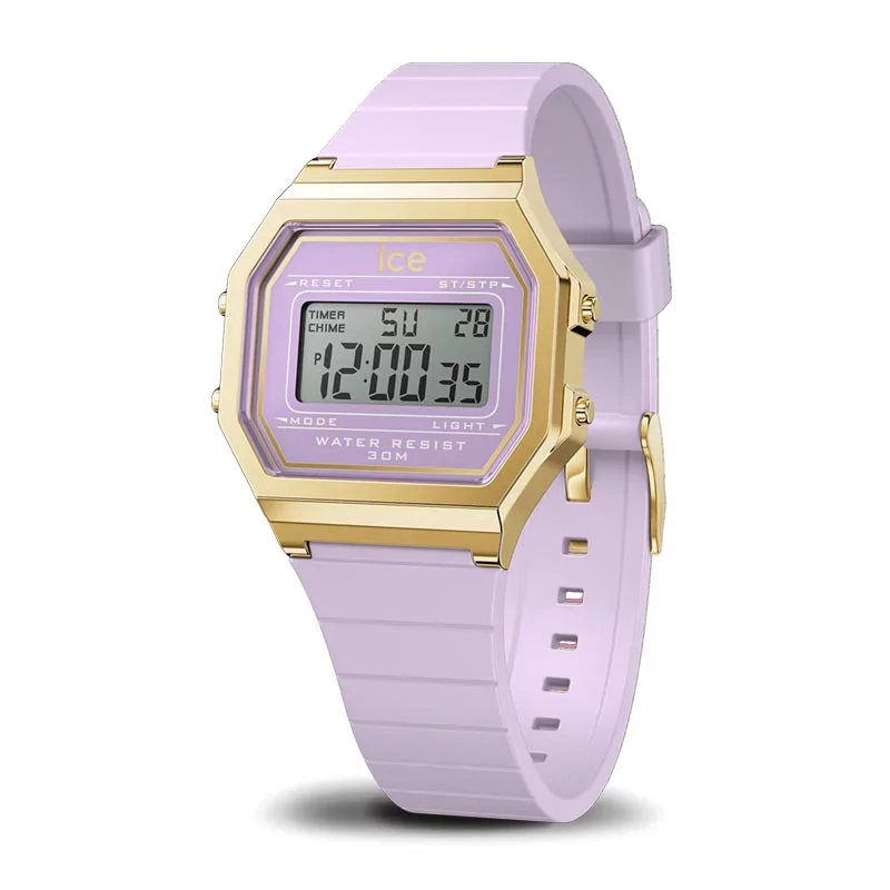 Montre Ice Watch Digit Rétro - Lavender Petal - 022061