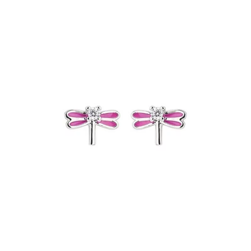 Boucles d'oreilles Libellules en argent