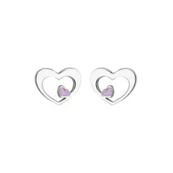 Boucles d'oreilles Coeur