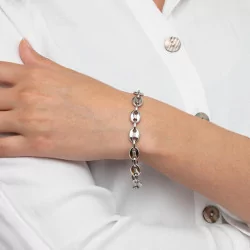 Bracelet Lotus Style, Grain de café