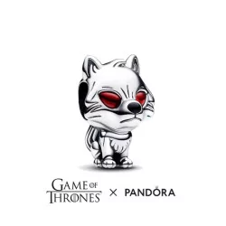 Pandora Game Of Thrones Charm Loup Géant Fantome