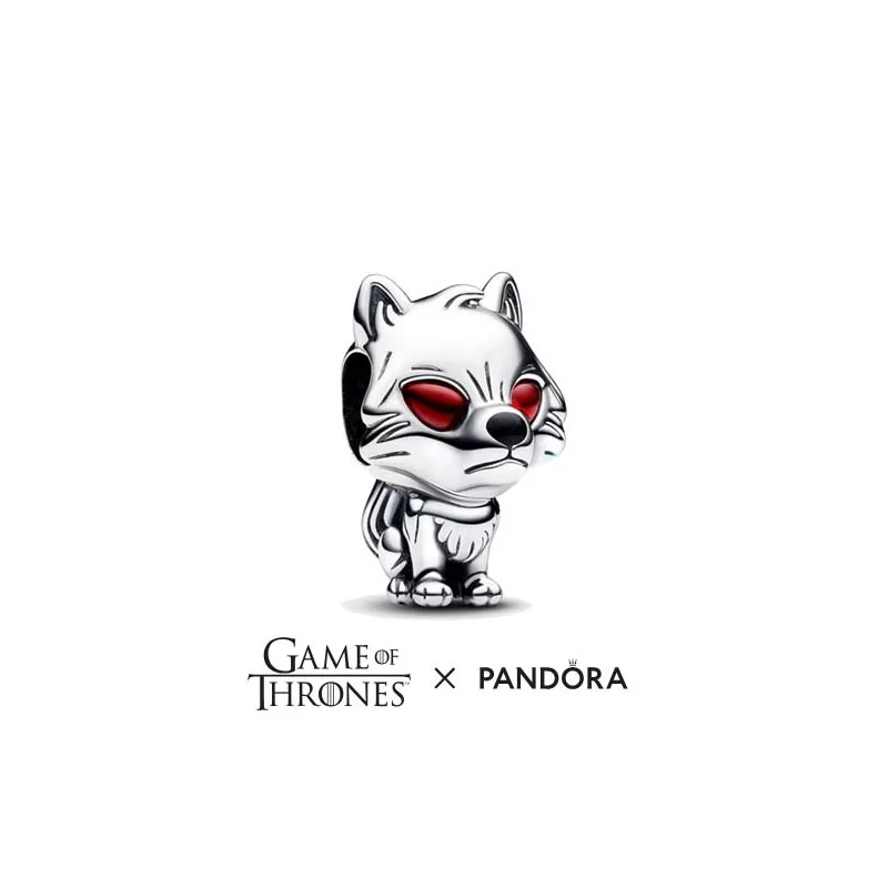 Pandora Game Of Thrones Charm Loup Géant Fantome