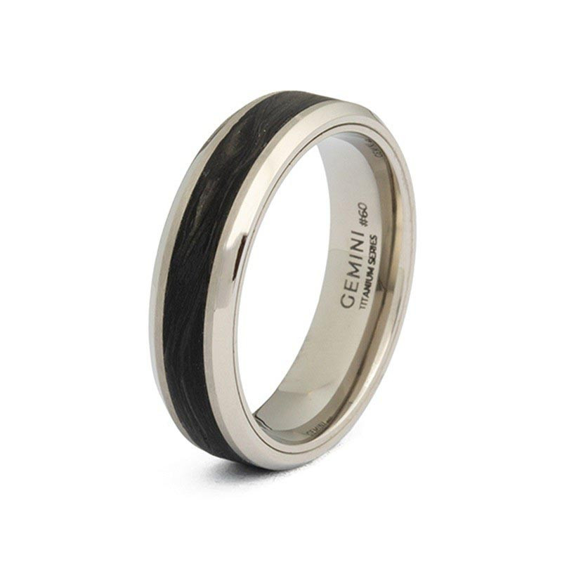 Bague Gemini Rota Light Carbon