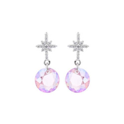 Boucles d'oreilles, Crystal Jewellery, Etoiles brillantes