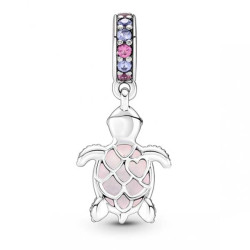 Pandora Charm Tortue de Mer rose