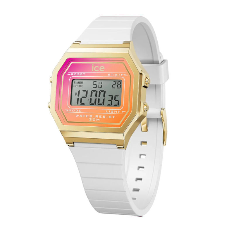 Montre Ice Watch Digit Rétro Sunset White Sunkissed - 022720