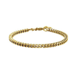 Bracelet pour homme Rochet Major acier doré, HB01386