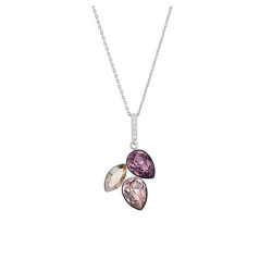 Collier Crystal Jewellry, Violettes