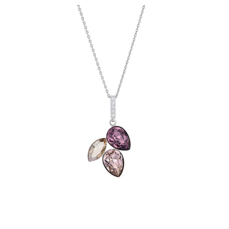 Collier Crystal Jewellry, Violettes