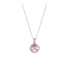 Collier Crystal Jewellery, Rose pâle