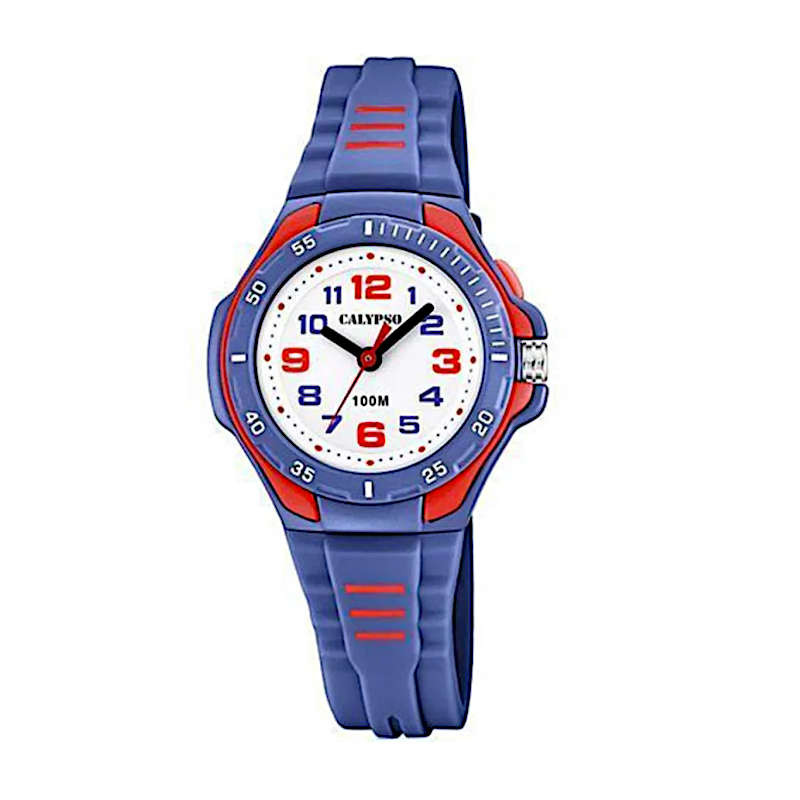 Montre Calypso bleu, K5757/5