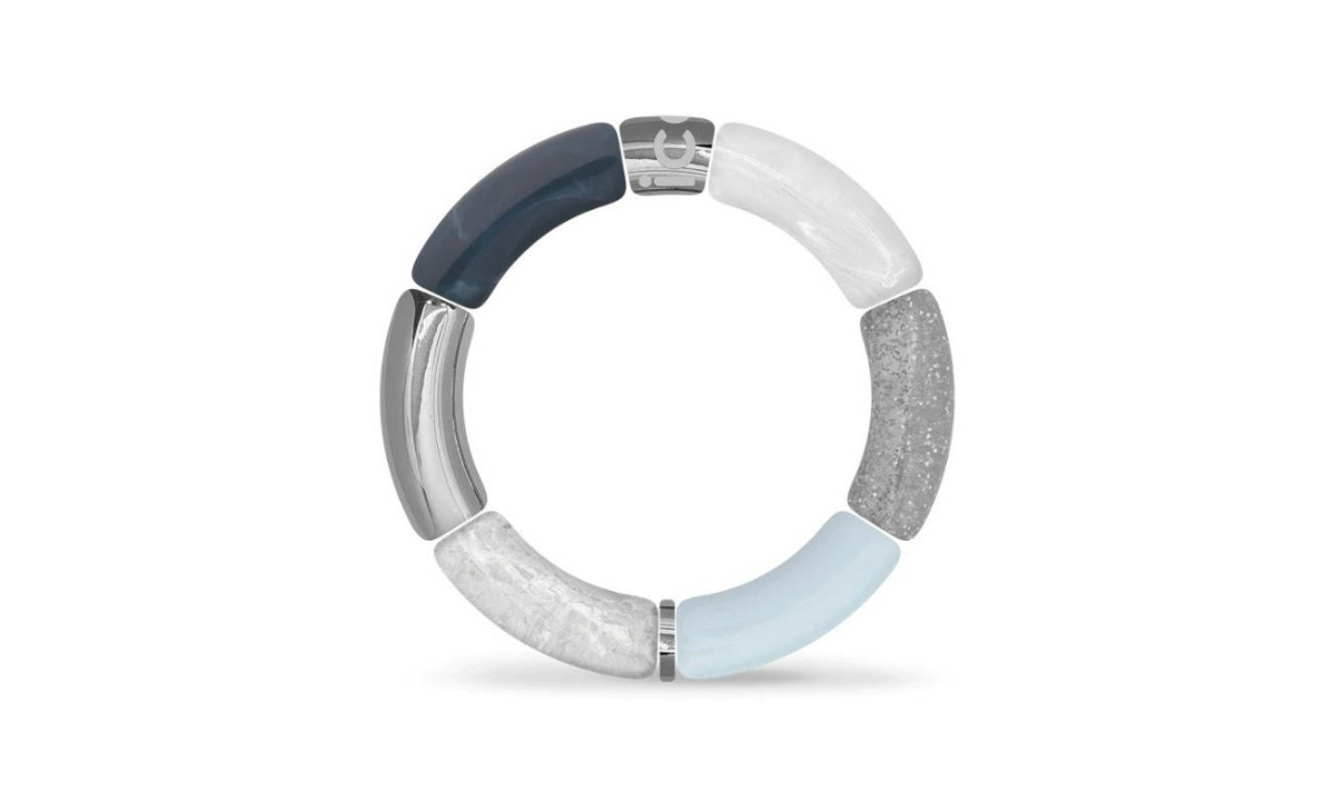Bracelet Montre Polyuréthane Gris 28mm Avec Boucle Argent - Neuf, Compatible Toutes Marques (Joe Rodeo)