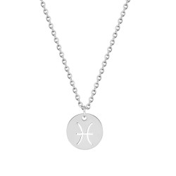 Collier Symbole du zodiaque Poissons