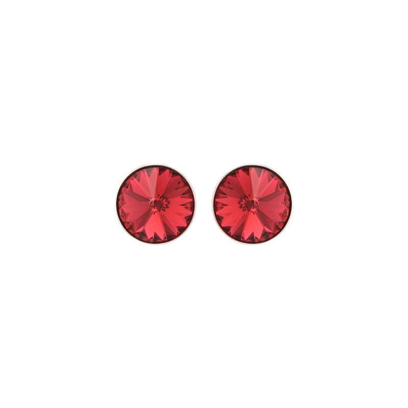 Boucles d'oreilles, Crystal Jewellery, rouges