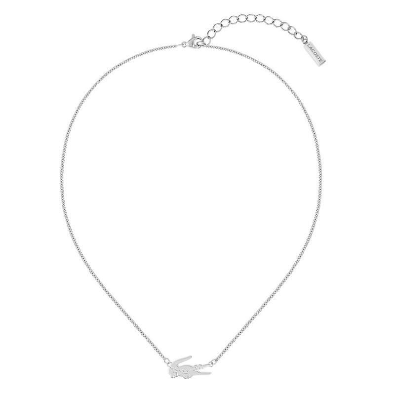 Collier Lacoste Crocodile Argenté - 2040043