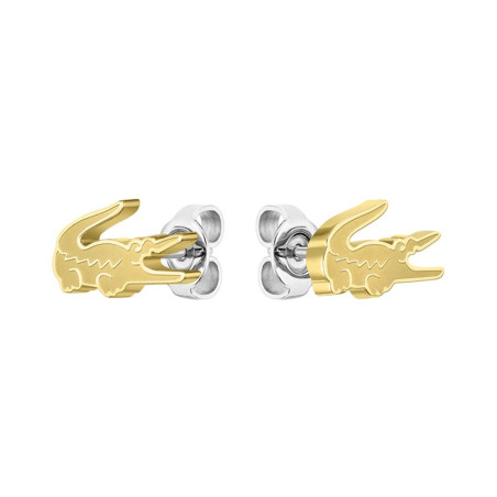 Boucles d'oreilles Lacoste Crocodile Doré
